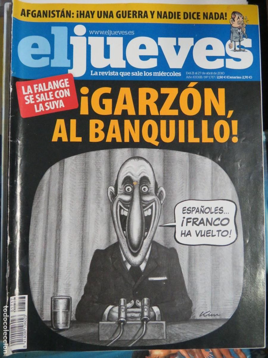 Coleccionismo de revistas y peri&oacute;dicos: EL JUEVES LA REVISTA QUE SALE LOS MIERCOLES N&ordm;1717