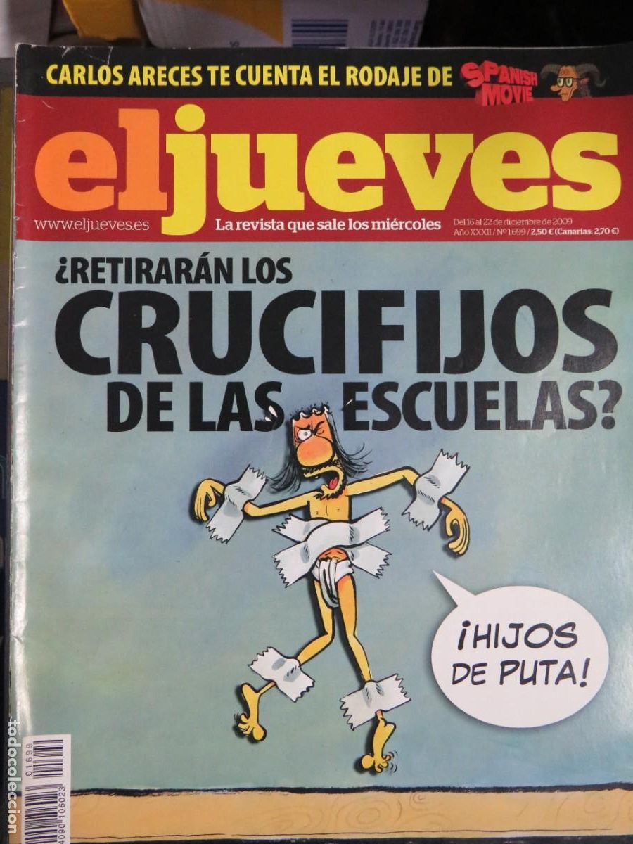 Coleccionismo de revistas y peri&oacute;dicos: EL JUEVES LA REVISTA QUE SALE LOS MIERCOLES N&ordm;1699