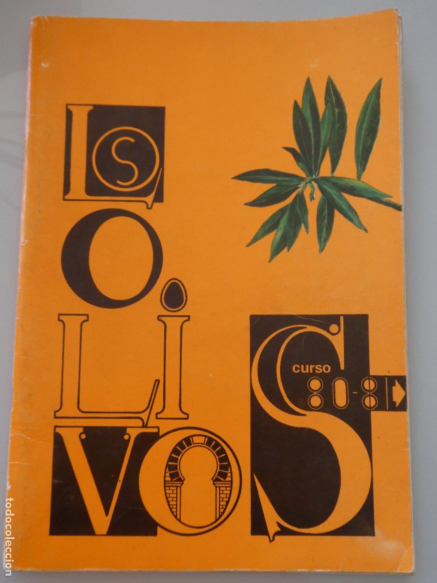 Coleccionismo de revistas y peri&oacute;dicos: LIBRO REVISTA MEMORIA COLEGIO LOS OLIVOS CURSO 80 81 1980 1981 M&Aacute;LAGA. 340GR