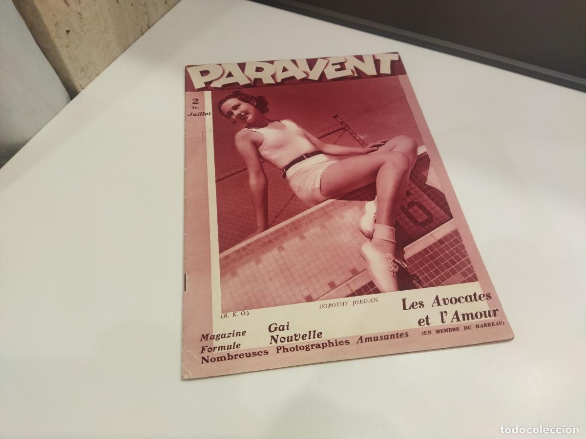 Coleccionismo de Revistas y Peri&oacute;dicos: 15. PARAVENT - Ed. PARAVENT JUILLET 1934 - REVISTA FRANCESA