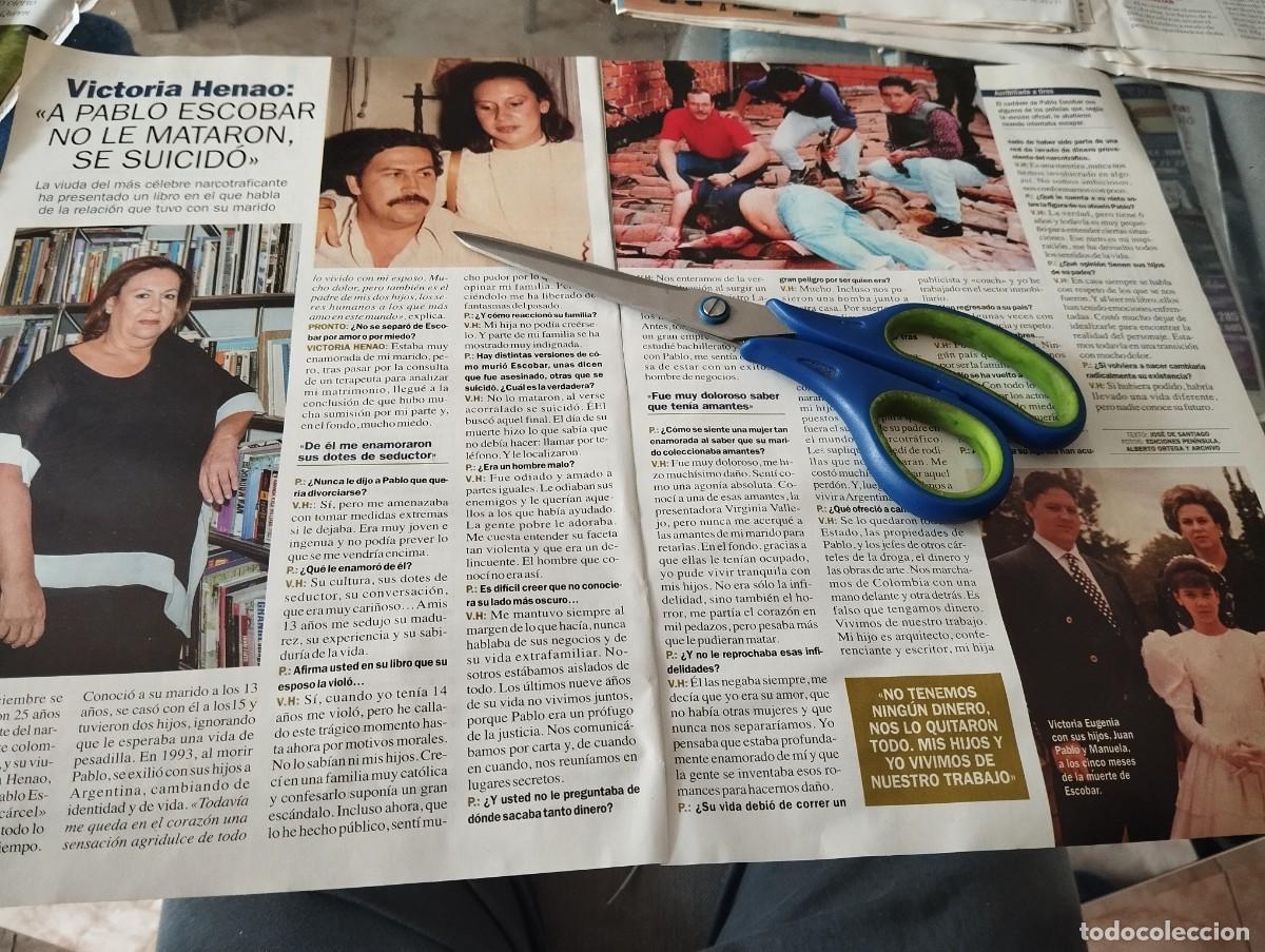 Coleccionismo de Revistas y Peri&oacute;dicos: EUGENIA MARTINEZ DE IRUJO - MASSIEL RECORTE REVISTA 2 PAGINAS 2018