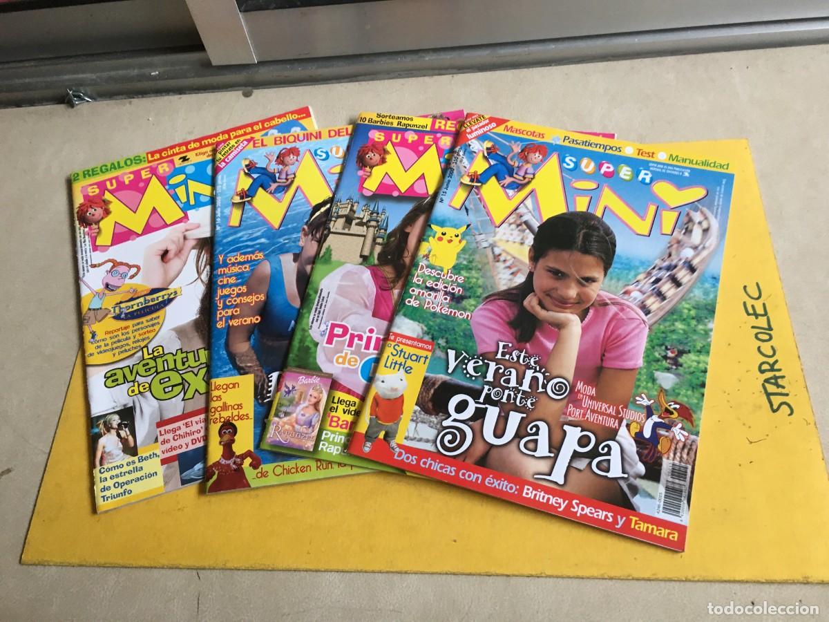 Coleccionismo de Revistas y Peri&oacute;dicos: REVISTA SUPER MINI LOTE DE 4 NUMEROS (VER ULTIMA FOTO) EDICIONES BSA 2000-2002