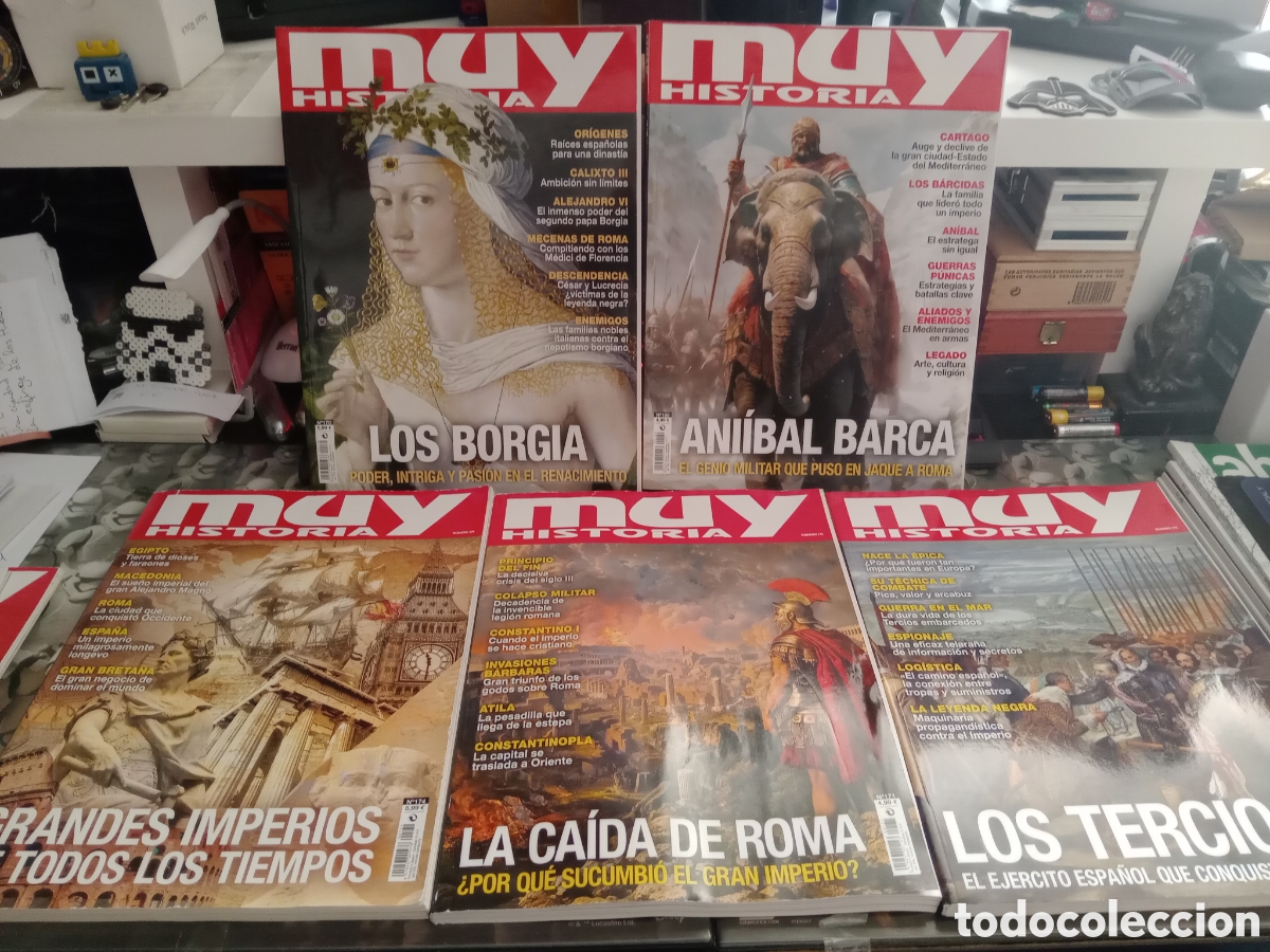 Collectionnisme de Revues et Journaux: Revista muy historia 169 170 171 174 175