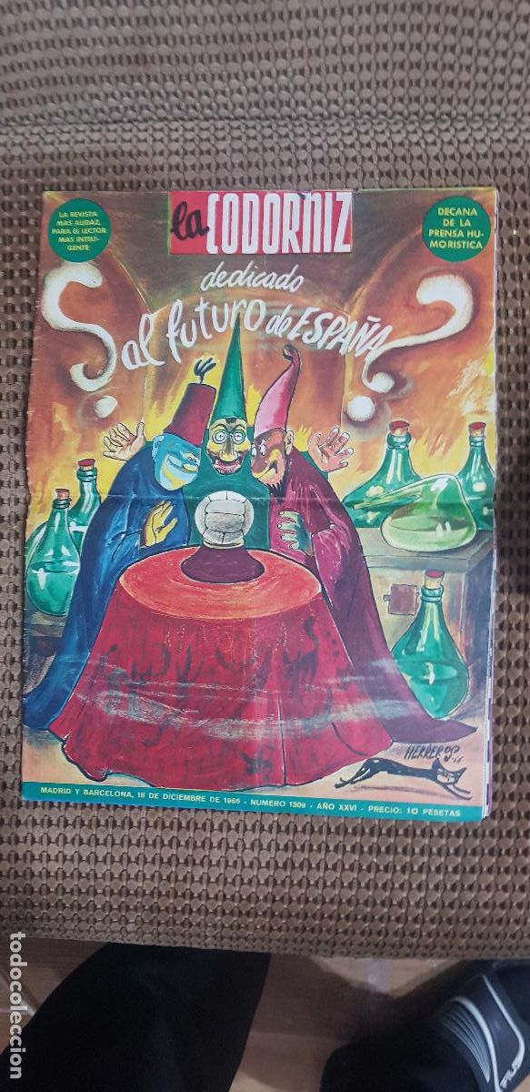 Coleccionismo de Revistas y Peri&oacute;dicos: 8 EJEMPLARES DE LA CODORNIZ
