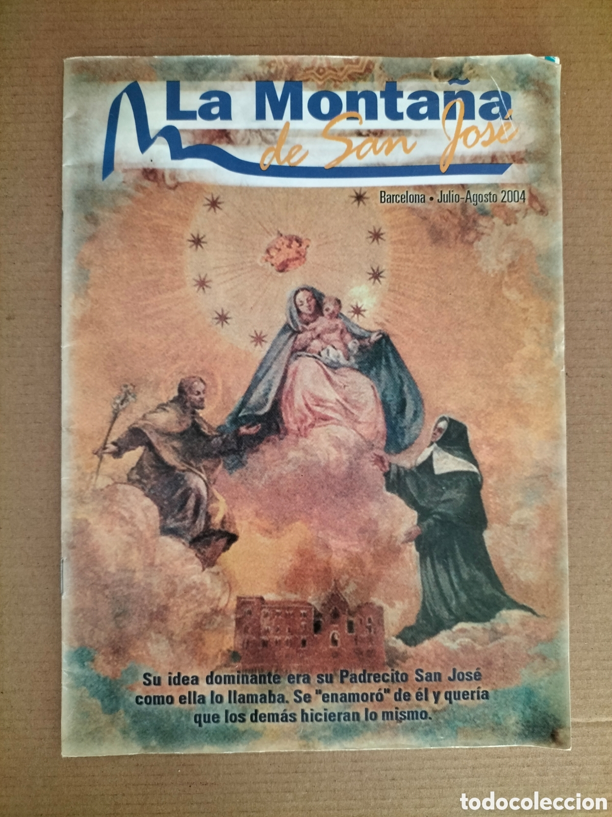 Coleccionismo de revistas y peri&oacute;dicos: Revista La Monta&ntilde;a de San Jos&eacute;. Julio-Agosto 2004.