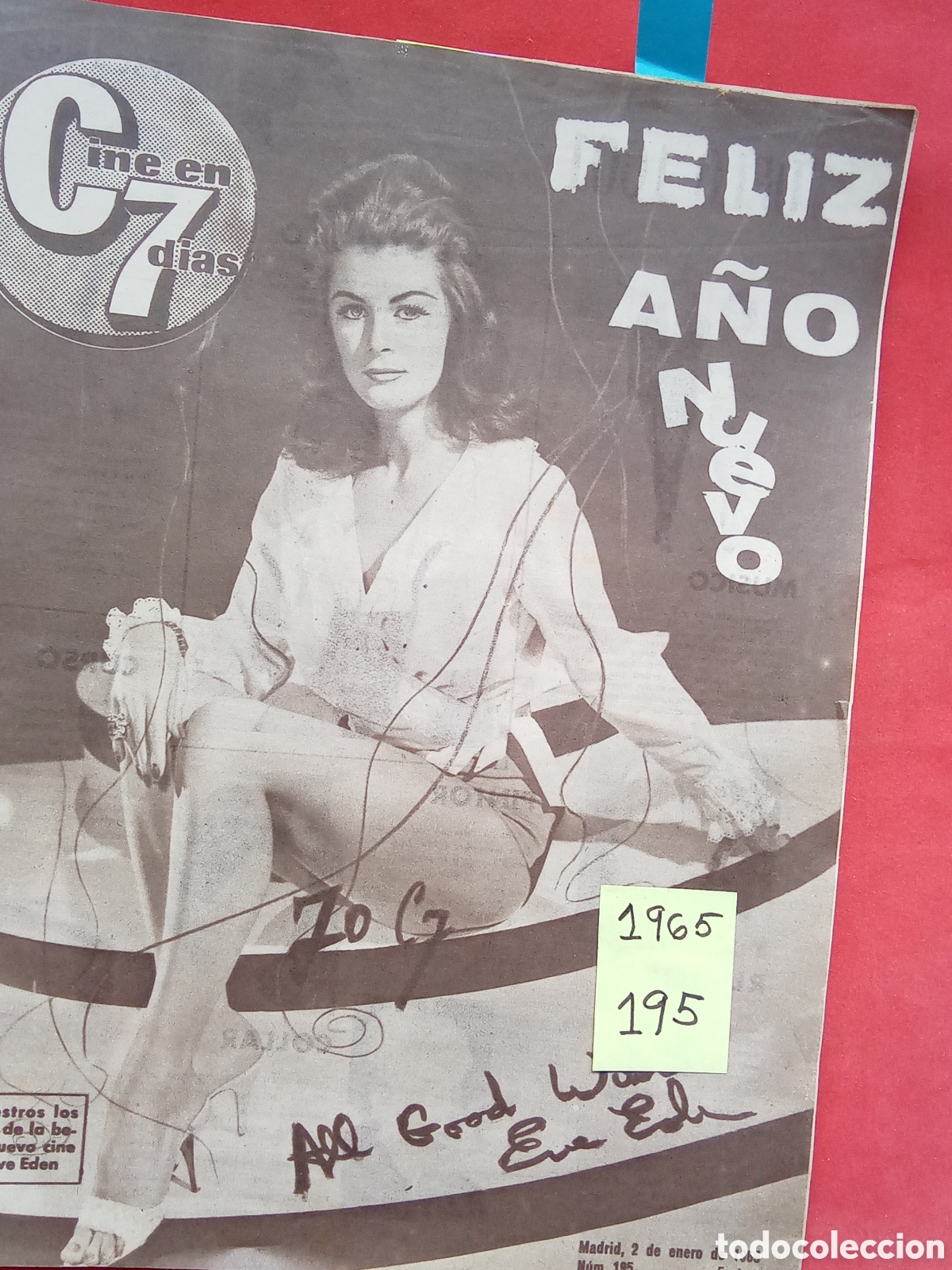 Collection Magazines and Newspapers: CINE EN 7 DIAS . N&deg;.195 /2. / 1/1965