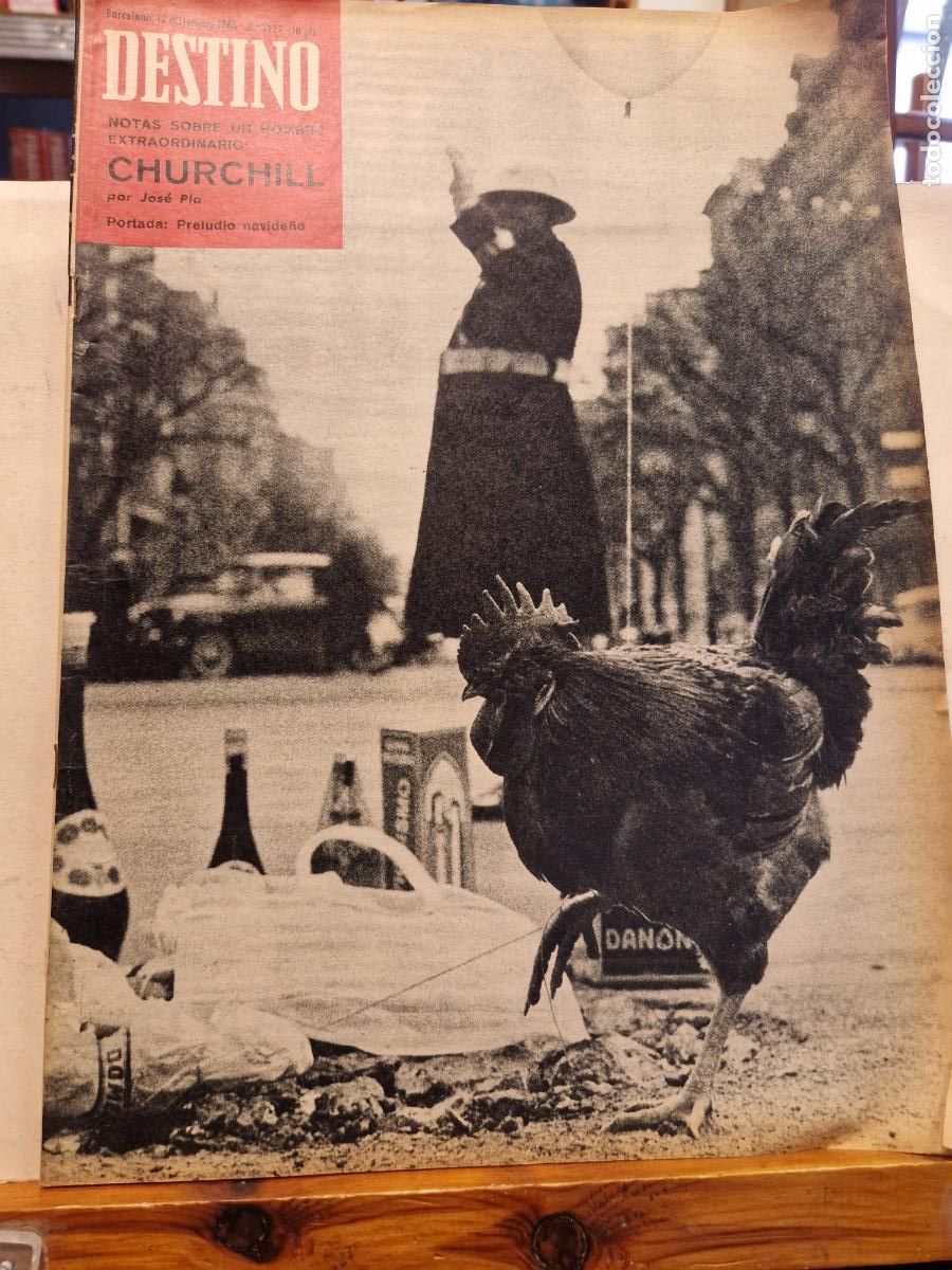 Coleccionismo de Revistas y Peri&oacute;dicos: REVISTA DESTINO. CHURCHILL. BARCELONA 12 DE DICIEMBRE DE 1964