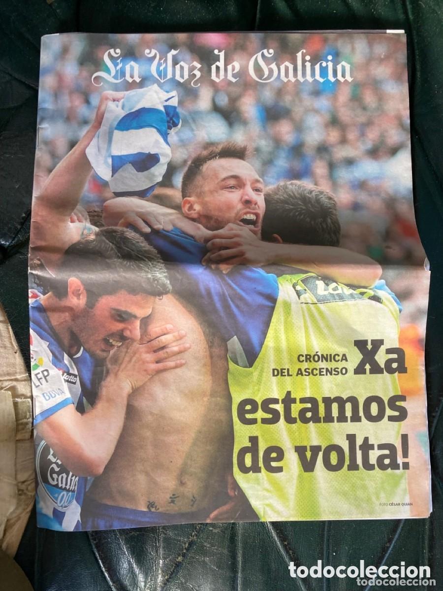 Coleccionismo de revistas y peri&oacute;dicos: ESPECIAL LA VOZ DE GALICIA ASCENSO D&Eacute;POR A PRIMERA 2012