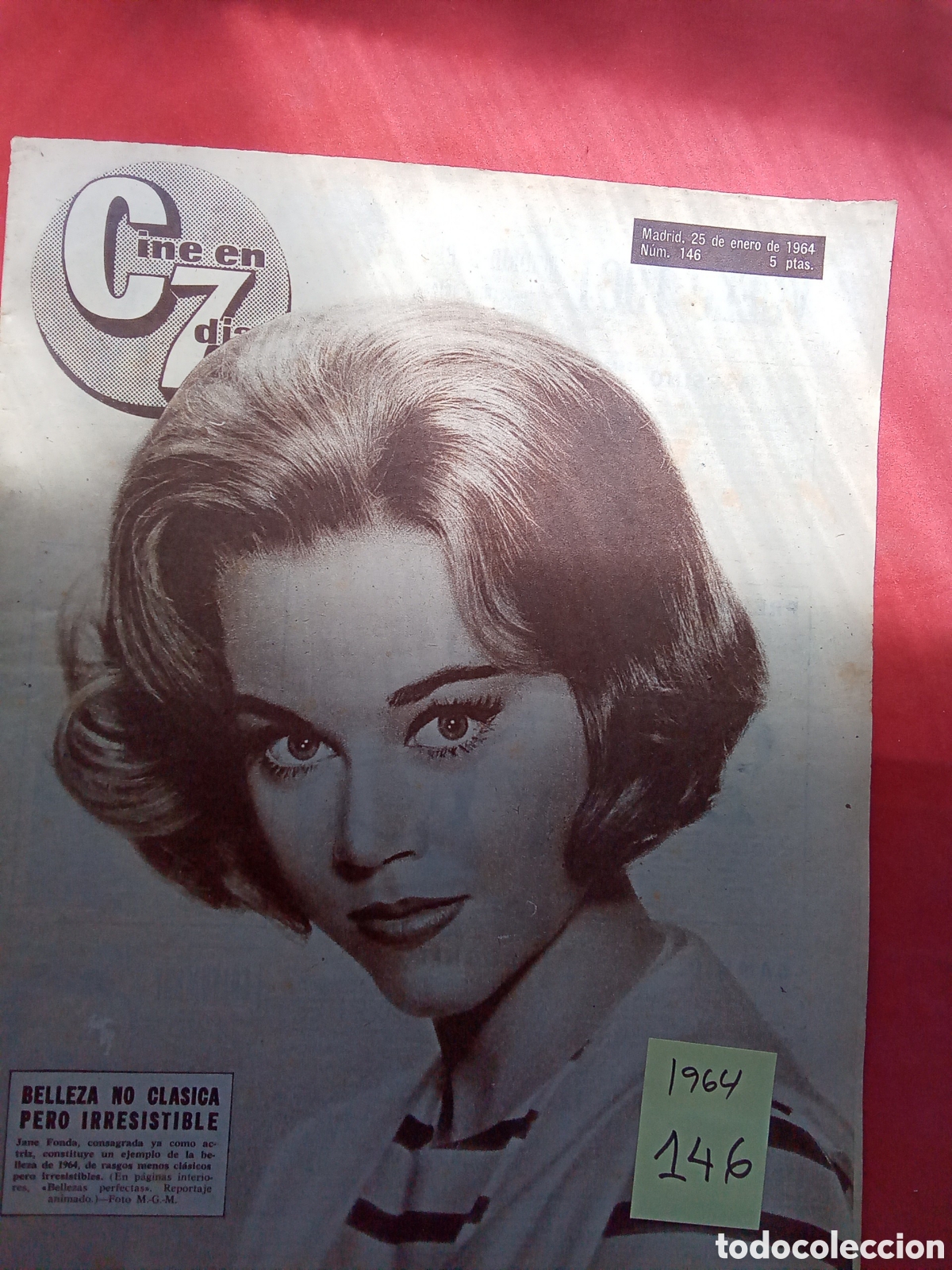 Collection Magazines and Newspapers: CINE EN 7 DIAS . N 146 /.25/.1 /1964