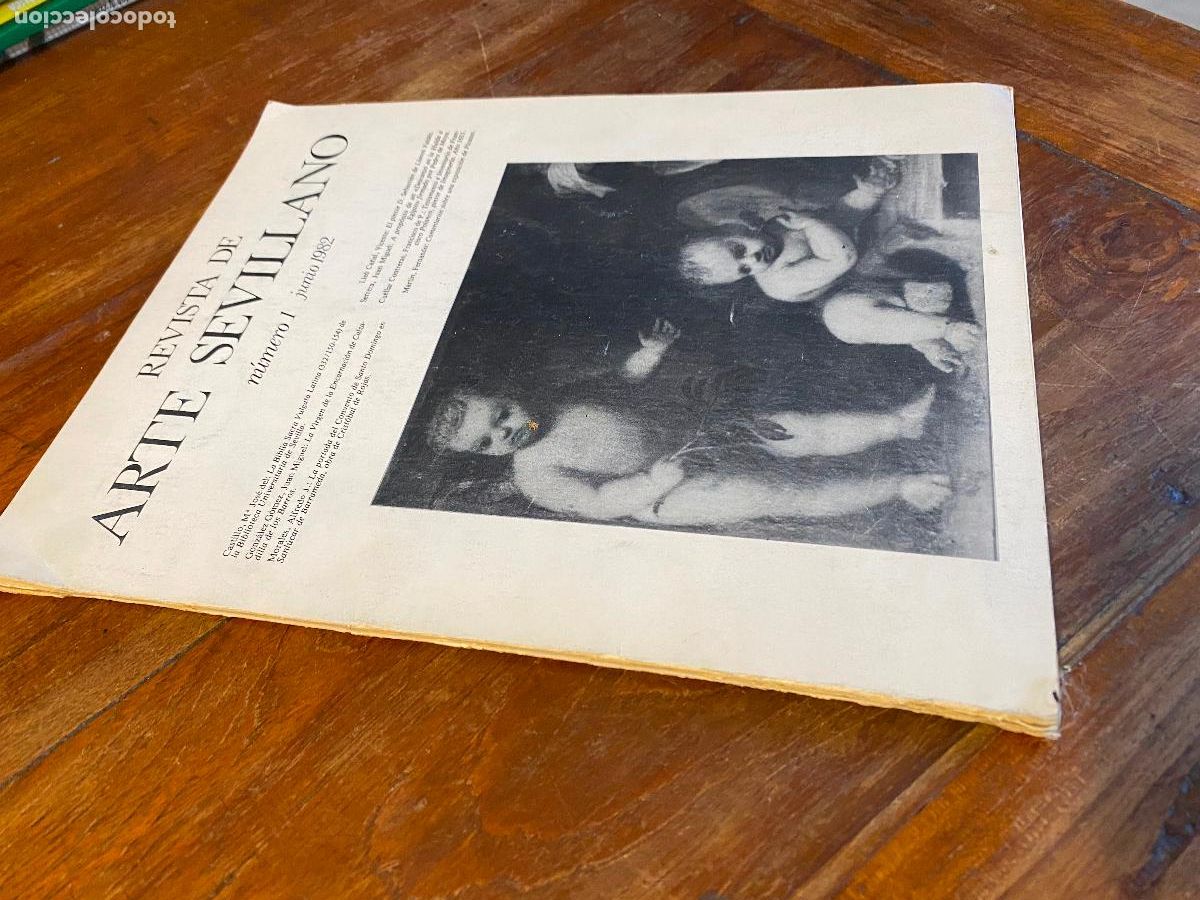 Coleccionismo de revistas y peri&oacute;dicos: REVISTA DE ARTE SEVILLANO N&ordm; 1 JUNIO 1982