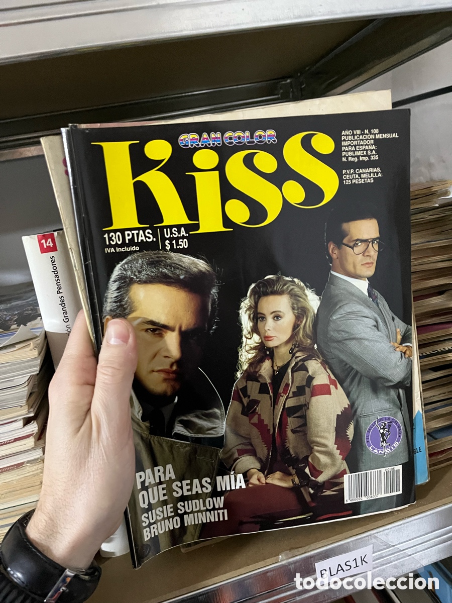 Coleccionismo de Revistas y Peri&oacute;dicos: Blas1k Gran color Kiss a&ntilde;o viii numero 108