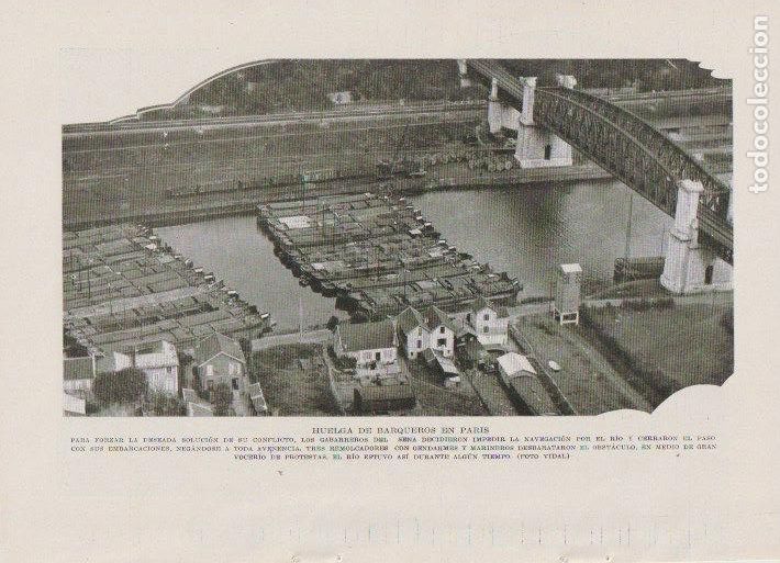 Coleccionismo de revistas y peri&oacute;dicos: * PAR&Iacute;S * RIO SENA * Huelga de barqueros