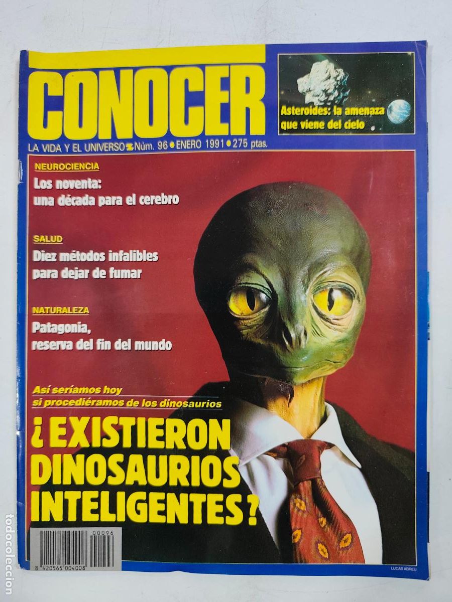 Collection Magazines and Newspapers: REVISTA CONOCER, LA VIDA Y EL UNIVERSO N&ordm;96 A&Ntilde;O 1991. &iquest;EXIATIERON DINOSAURIOS INTELIGENTES?. VER