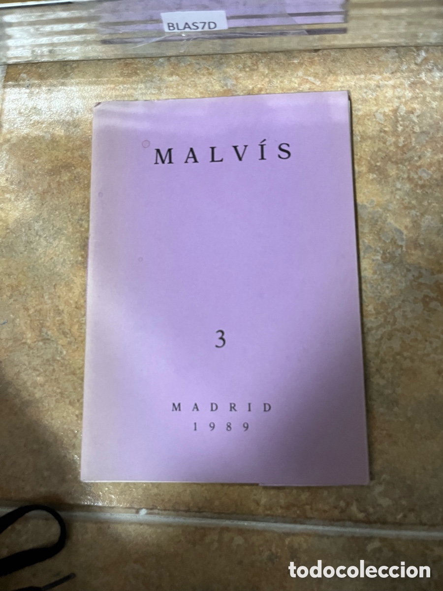 Coleccionismo de Revistas y Peri&oacute;dicos: BLAS7D MALV&Iacute;S 3 Madrid 1988