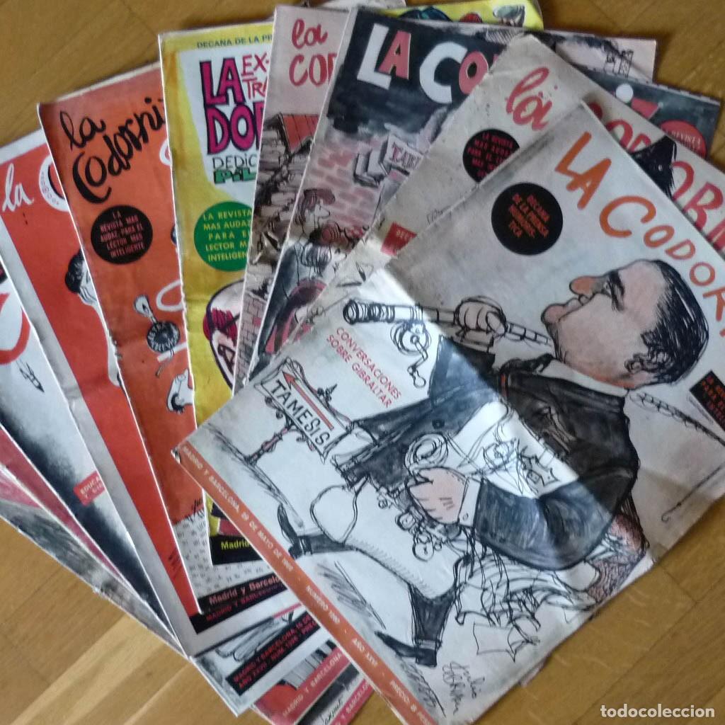 Coleccionismo de Revistas y Peri&oacute;dicos: 16 n&uacute;meros de La codorniz 1966-1969, ver n&uacute;meros en fotos y descripci&oacute;n