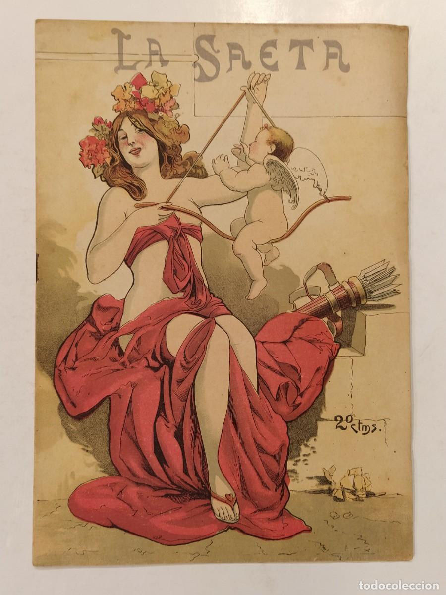 Coleccionismo de revistas y peri&oacute;dicos: LA SAETA - NUMERO 660 A&Ntilde;O 1903 - REVISTA SEMANAL ILUSTRADA - EROTICA ETC-ANTIGUA ORIGINAL (V-26.802)