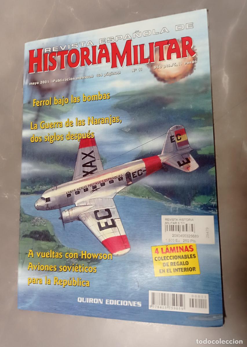 Colecionismo de Revistas e Jornais: Revista espa&ntilde;ola de HISTORIA MILITAR N&ordm; 11