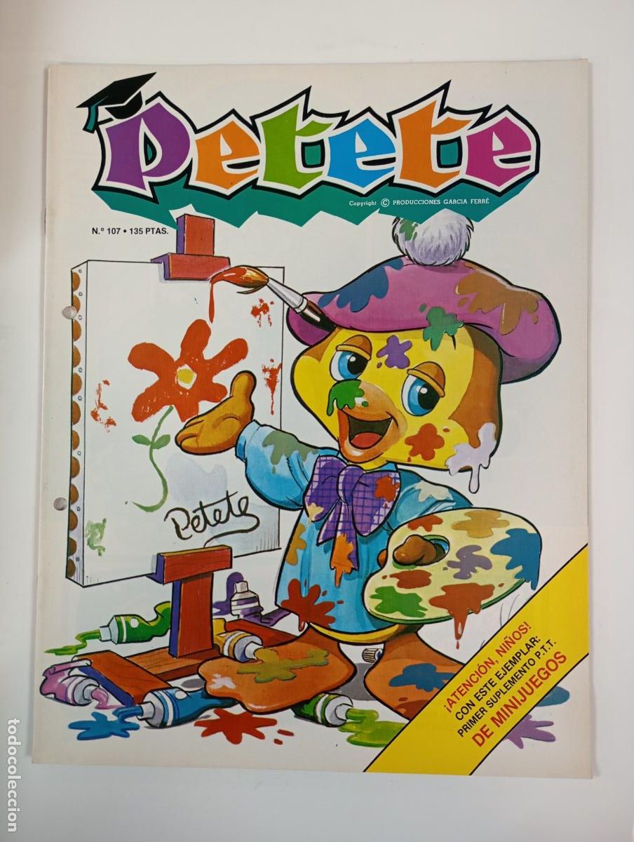 Coleccionismo de Revistas y Peri&oacute;dicos: REVISTA PETETE N&ordm; 107. TDKR19