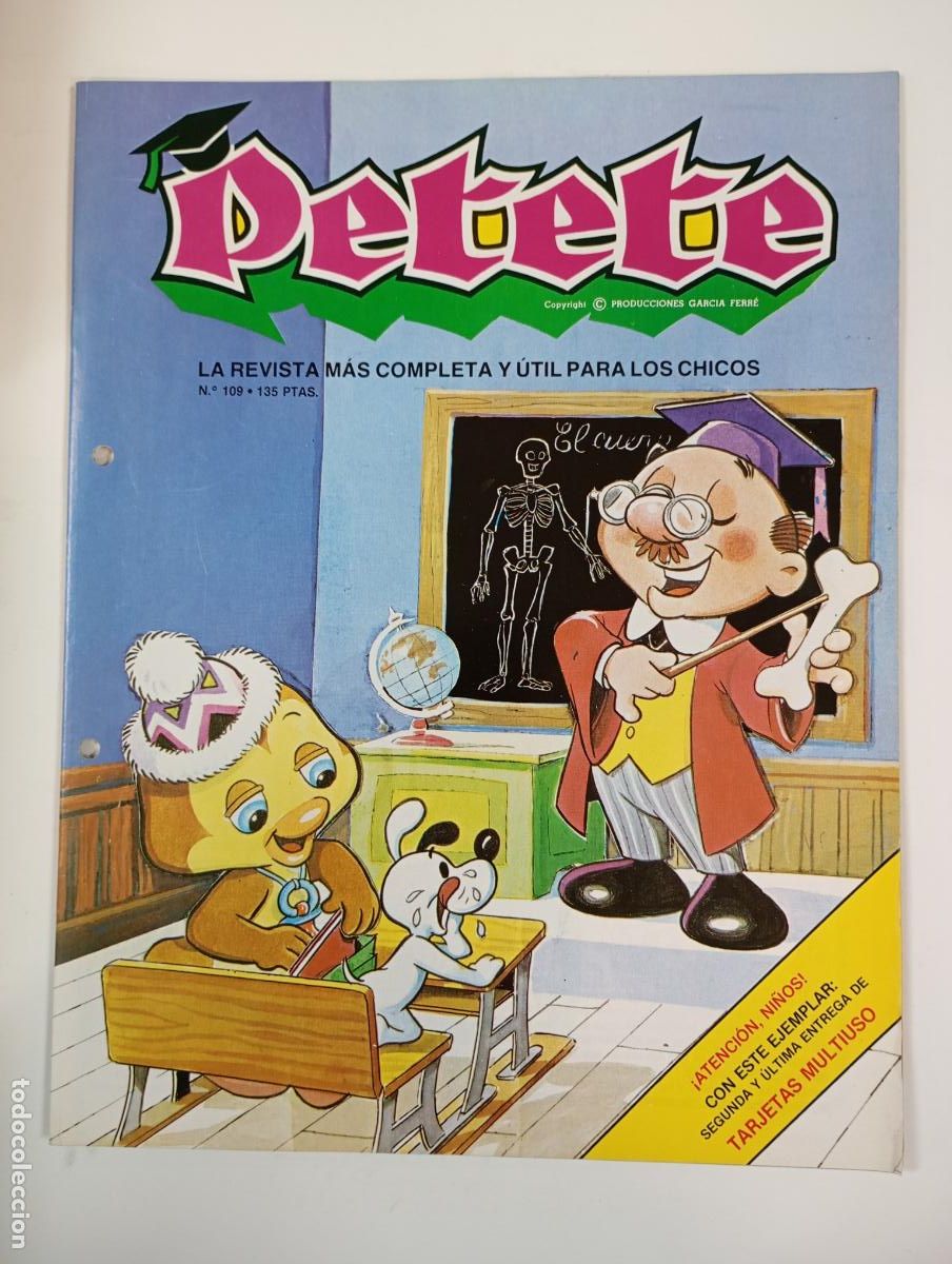Coleccionismo de Revistas y Peri&oacute;dicos: REVISTA PETETE N&ordm; 109. TDKR19