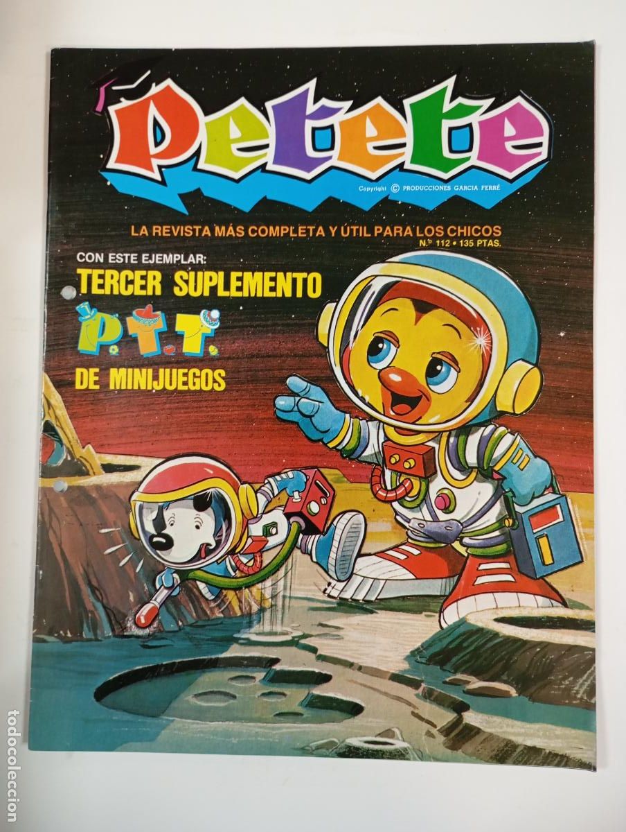 Coleccionismo de Revistas y Peri&oacute;dicos: REVISTA PETETE N&ordm; 112. TDKR19