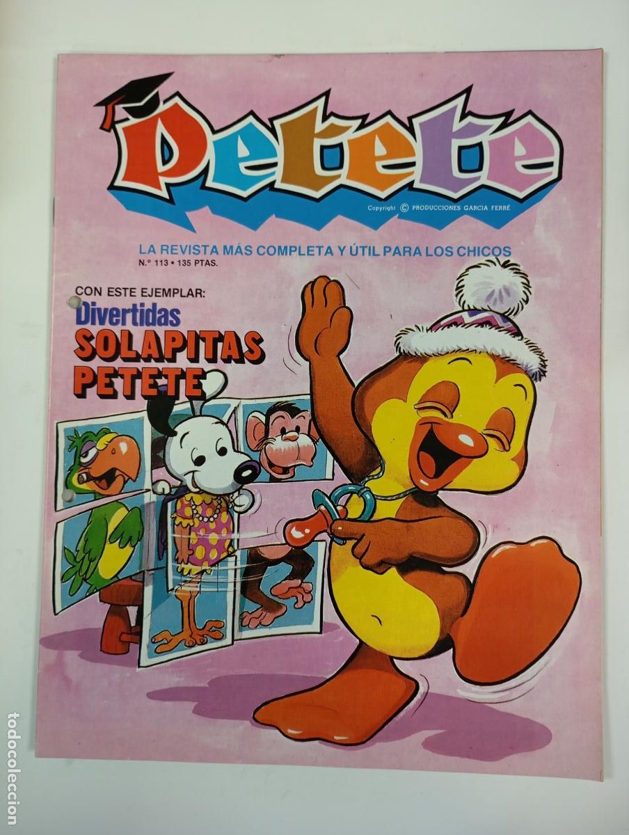 Coleccionismo de Revistas y Peri&oacute;dicos: REVISTA PETETE N&ordm; 113. TDKR19