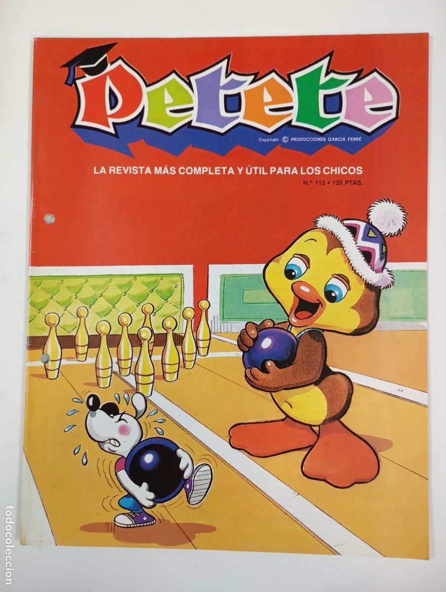 Coleccionismo de Revistas y Peri&oacute;dicos: REVISTA PETETE N&ordm; 115. TDKR19