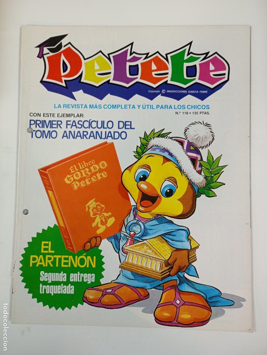 Coleccionismo de Revistas y Peri&oacute;dicos: REVISTA PETETE N&ordm; 118. TDKR19