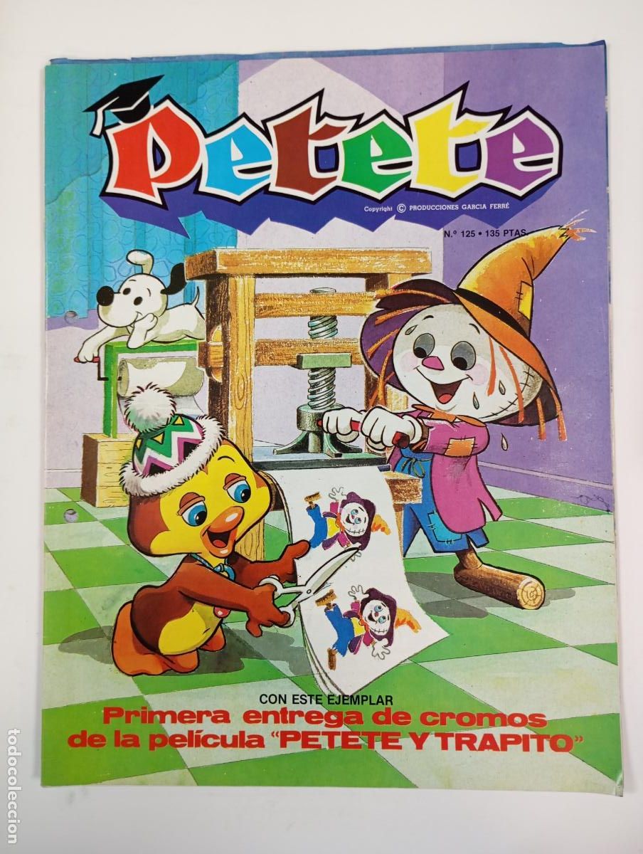 Coleccionismo de Revistas y Peri&oacute;dicos: REVISTA PETETE N&ordm; 125. TDKR19