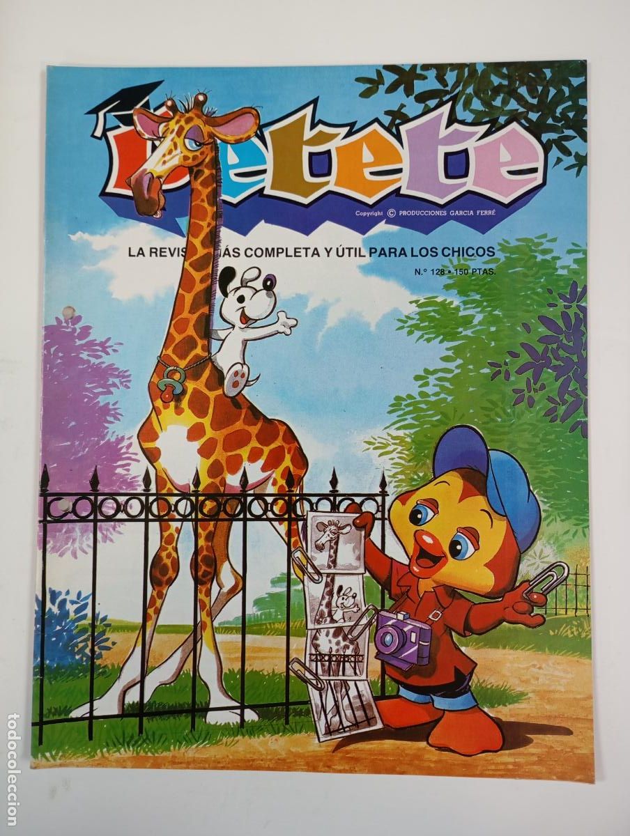 Coleccionismo de Revistas y Peri&oacute;dicos: REVISTA PETETE N&ordm; 128. TDKR19