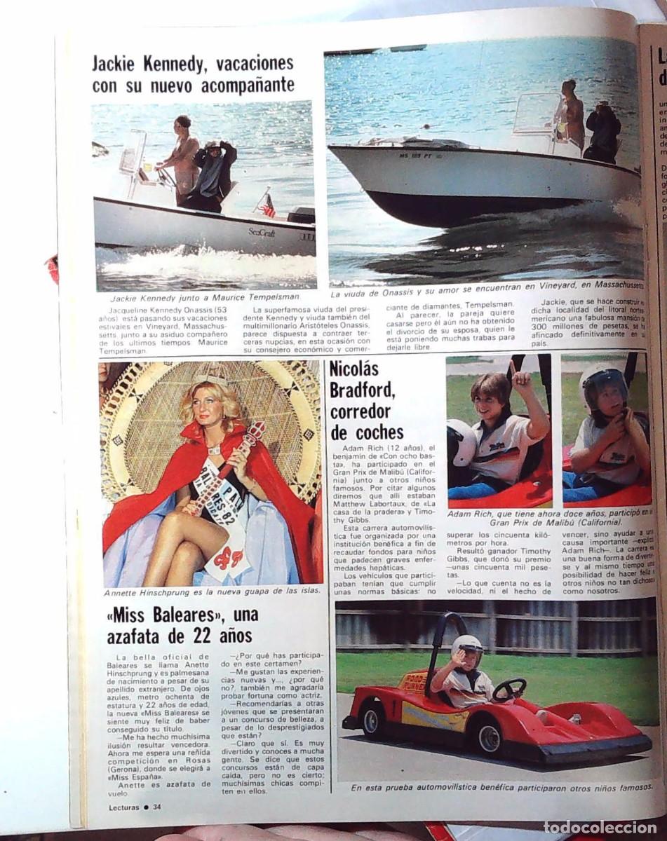 Sammeln von Zeitschriften und Zeitungen: MISS BALEARES ESP&Ntilde;A 1983 ADAM RICH JACQUELINE KENNEDY