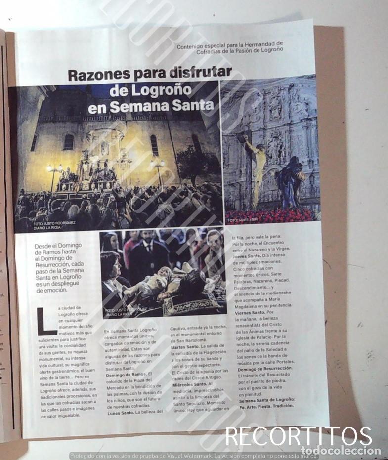 Coleccionismo de revistas y peri&oacute;dicos: SEMANA SANTA EN LOGRO&Ntilde;O LA RIOJA