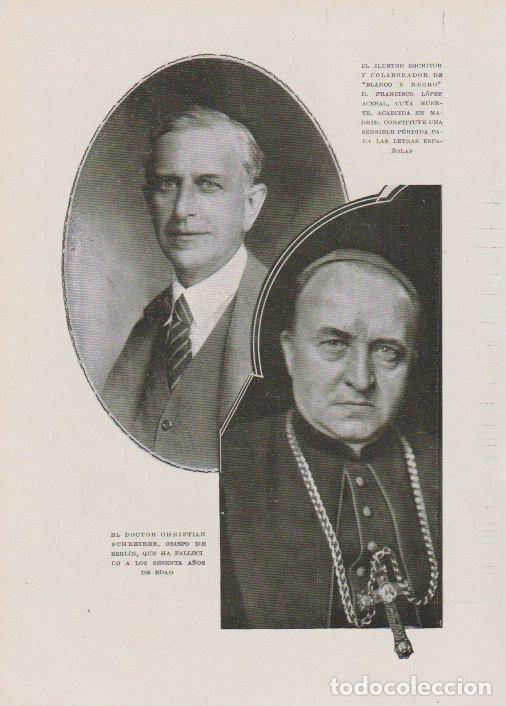 Collectionnisme de Revues et Journaux: El escritor D. Francisco L&oacute;pez Acebal &ndash; El obispo de Berl&iacute;n Christian Schreiber -1933