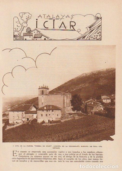 Collectionnisme de Revues et Journaux: Atalayas: Ic&iacute;ar / Concha Espina -1933