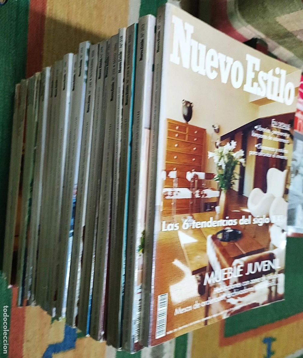Coleccionismo de Revistas y Peri&oacute;dicos: NUEVO ESTILO .LOTE 30 EJEMPLARES .REVISTA MUY GRUESA TIPO TOMO.
