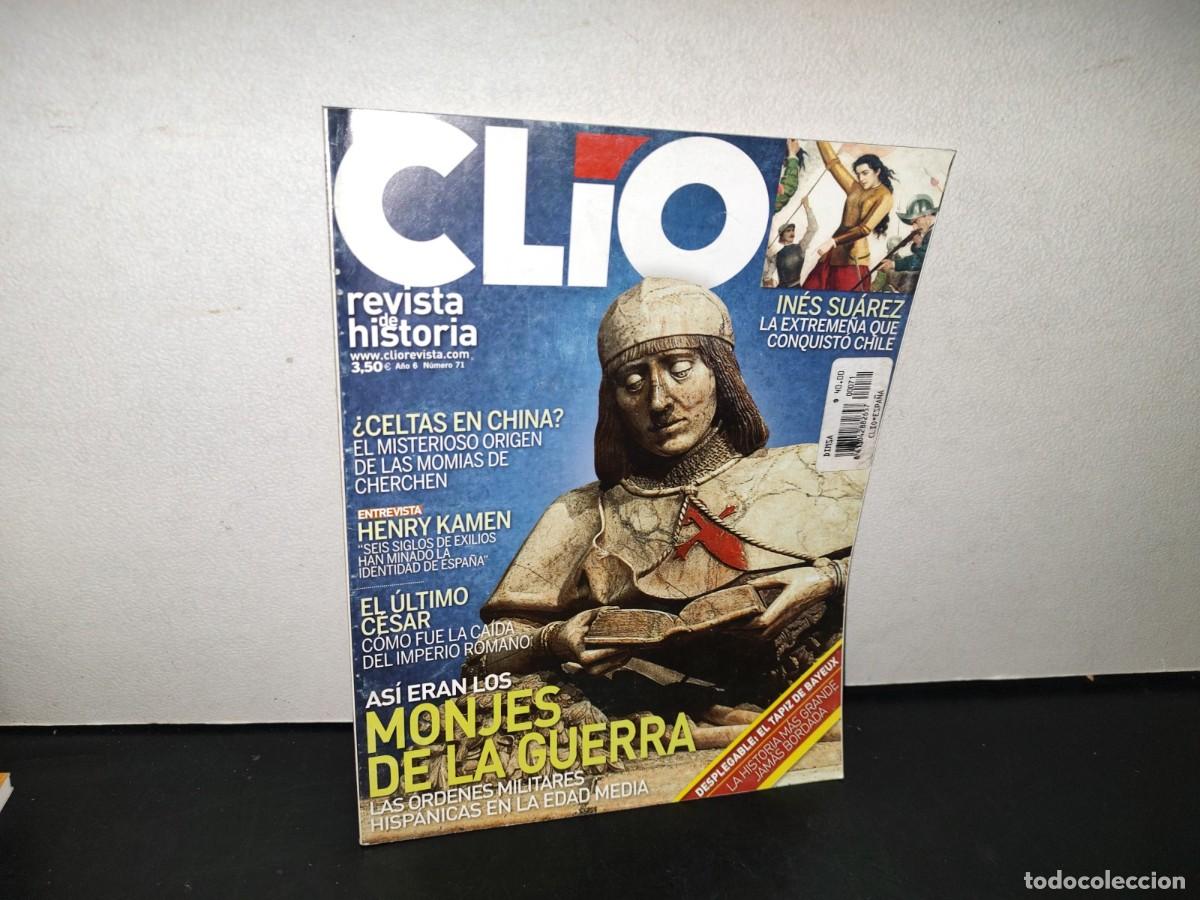 Coleccionismo de revistas y peri&oacute;dicos: 140- CL&Iacute;O. REVISTA DE HISTORIA. AS&Iacute; ERAN LOS MONJES DE LA GUERRA - A&Ntilde;O 6, N&Uacute;MERO 71, 2007