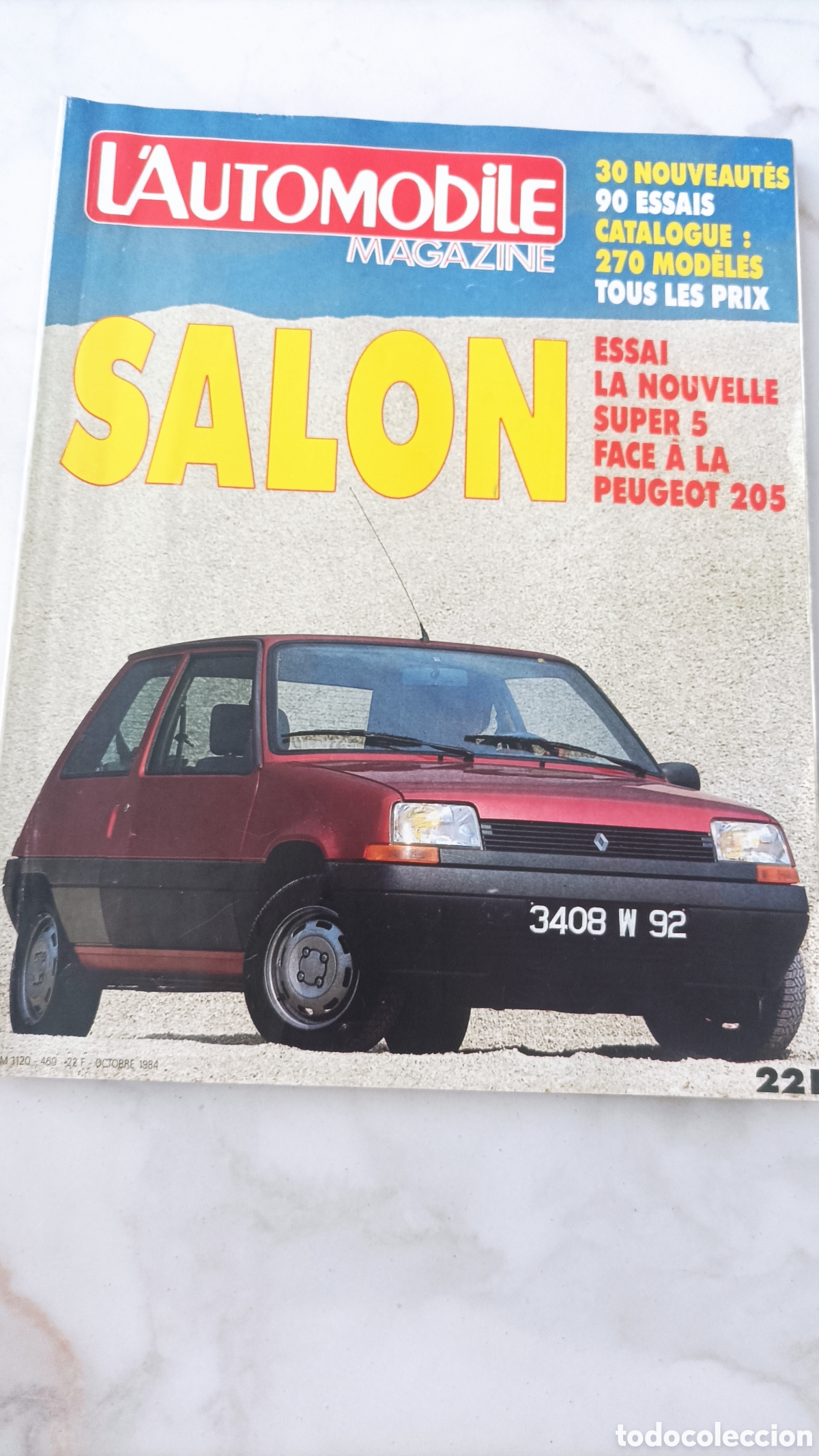 Coleccionismo de Revistas y Peri&oacute;dicos: L'automobile Renault super 5