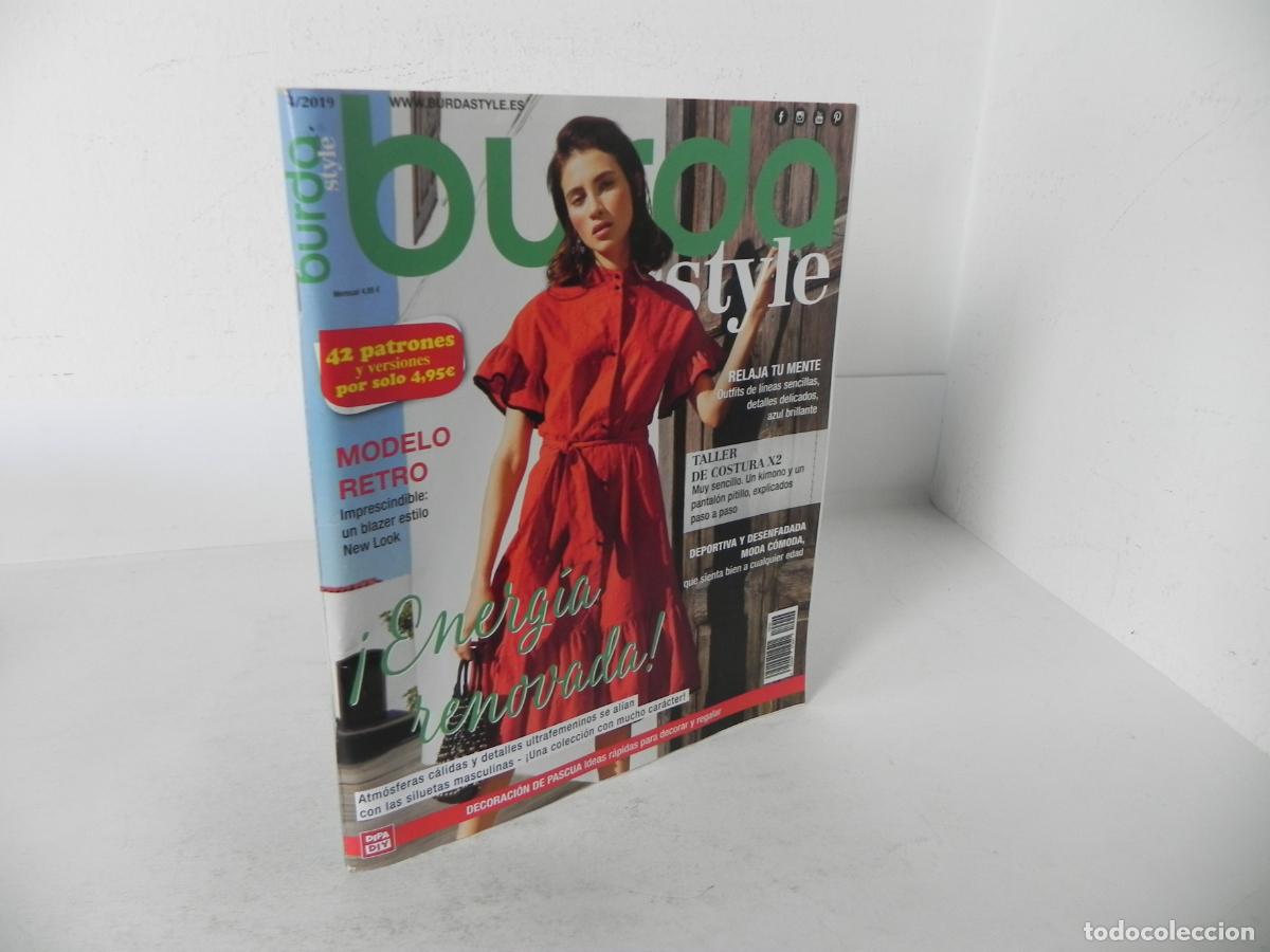 Collezionismo di Riviste e Giornali: BURDA STYLE ABRIL 2019 - CON 42 PATRONES