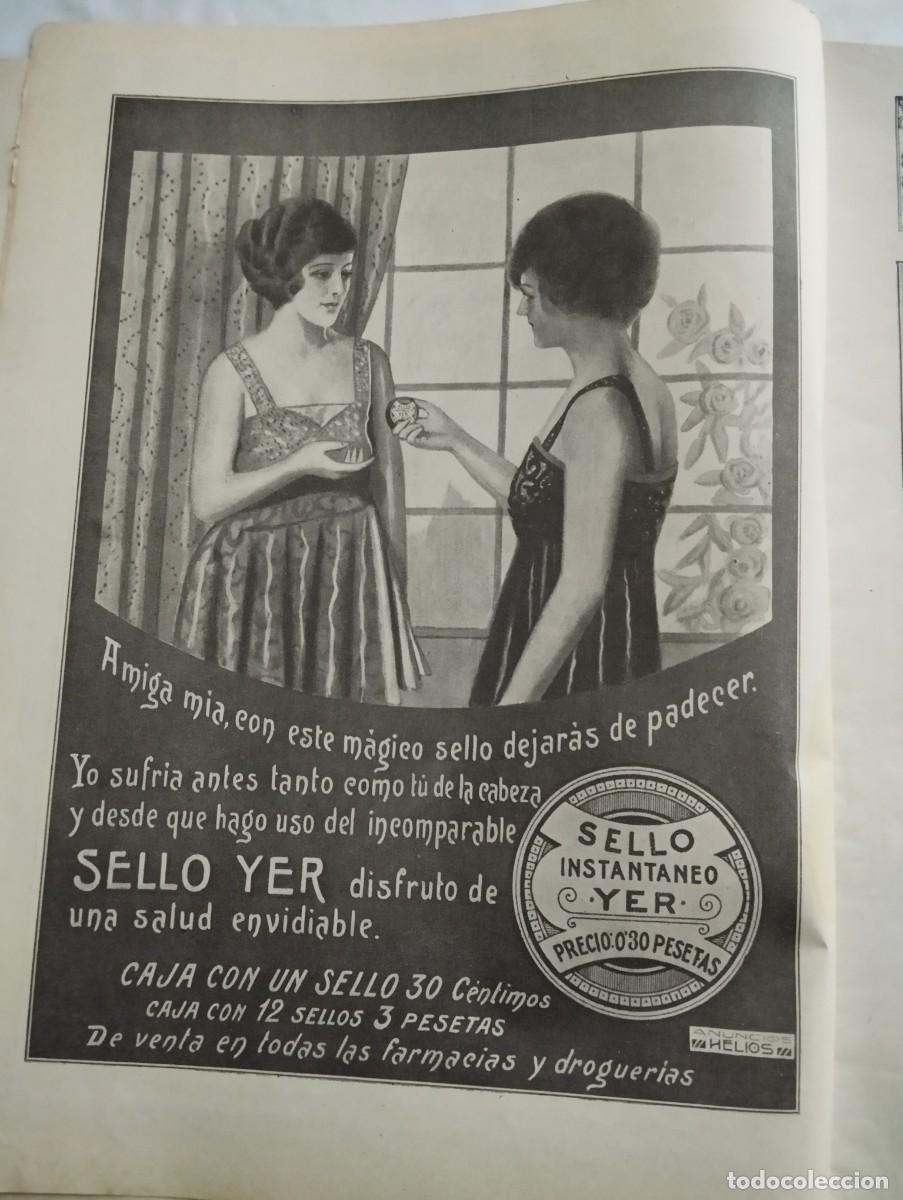 Collezionismo di Riviste e Giornali: NUEVO MUNDO 23 AGOSTO 1918 HOJA PUBLICIDAD SELLO INSTANTANEO YER