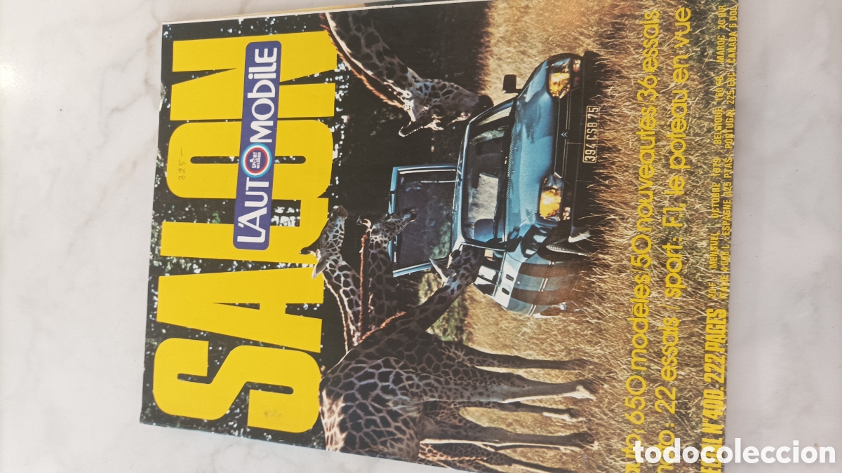 Coleccionismo de Revistas y Peri&oacute;dicos: L'automobile a&ntilde;os 79, citroen