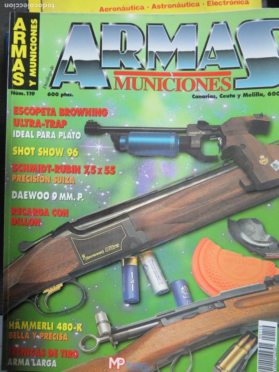 Coleccionismo de revistas y peri&oacute;dicos: Revista Armas y municiones, N&ordm; 119