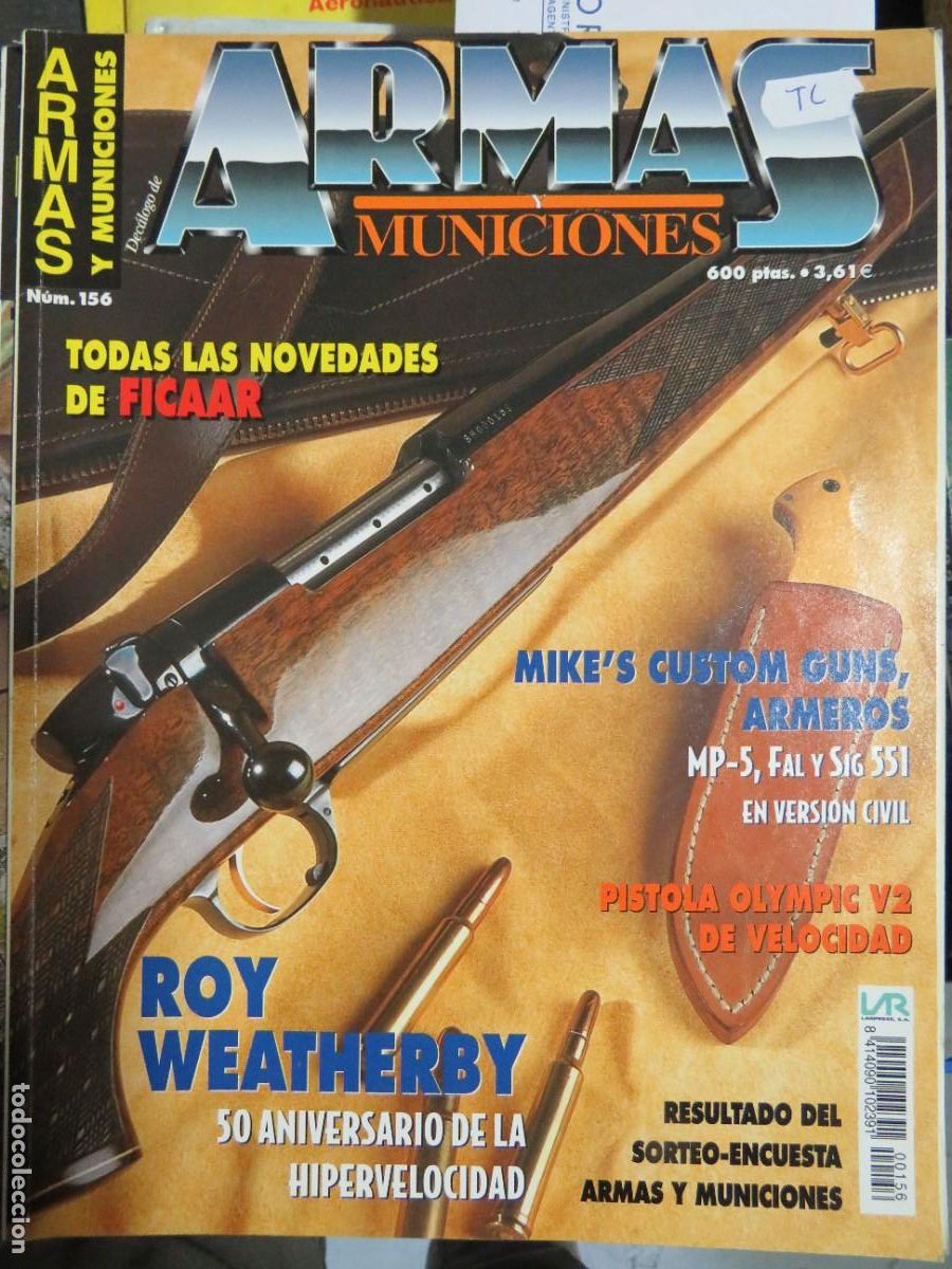 Coleccionismo de revistas y peri&oacute;dicos: Revista Armas y municiones, N&ordm; 156