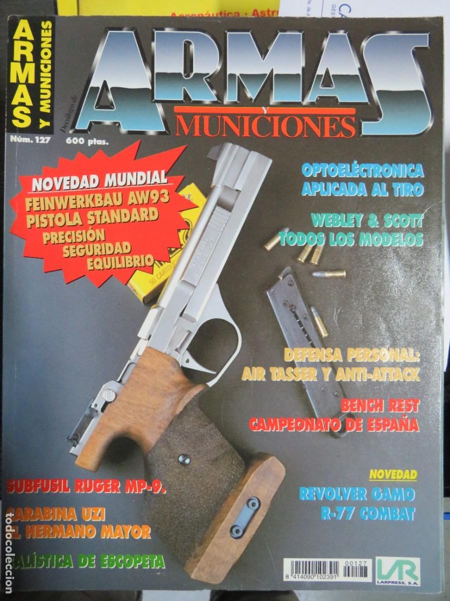 Coleccionismo de revistas y peri&oacute;dicos: Revista Armas y municiones, N&ordm; 127
