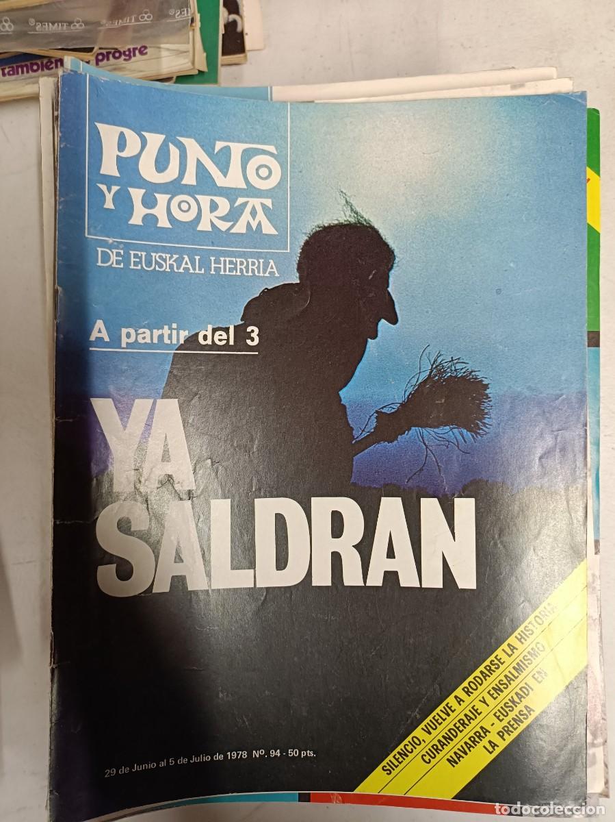 Collezionismo di Riviste e Giornali: Punto y hora revista a&ntilde;os 80