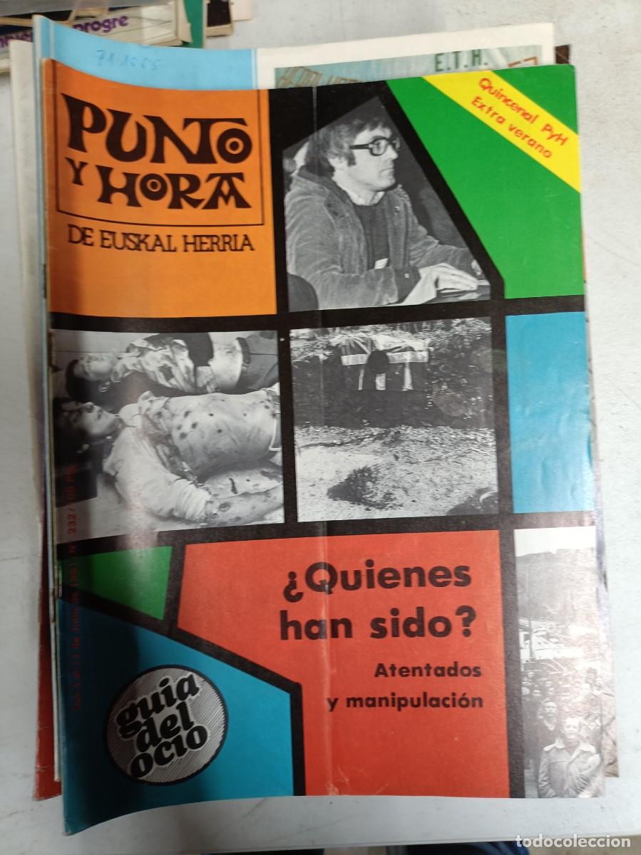 Collezionismo di Riviste e Giornali: Punto y hora revista a&ntilde;os 80