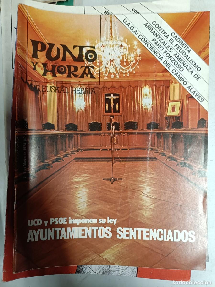 Collezionismo di Riviste e Giornali: Punto y hora revista a&ntilde;os 80