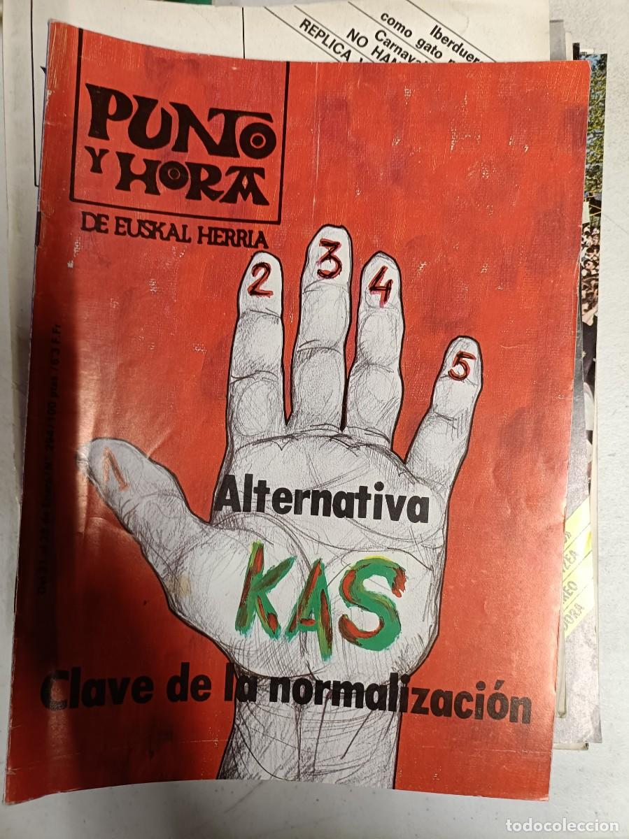Collezionismo di Riviste e Giornali: Punto y hora revista a&ntilde;os 80