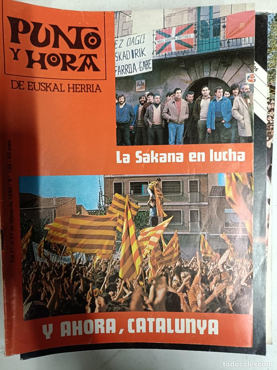 Collection Magazines and Newspapers: Punto y hora revista a&ntilde;os 80
