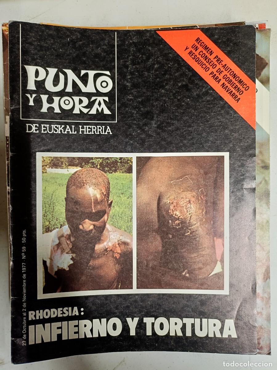 Collection Magazines and Newspapers: Punto y hora revista a&ntilde;os 80
