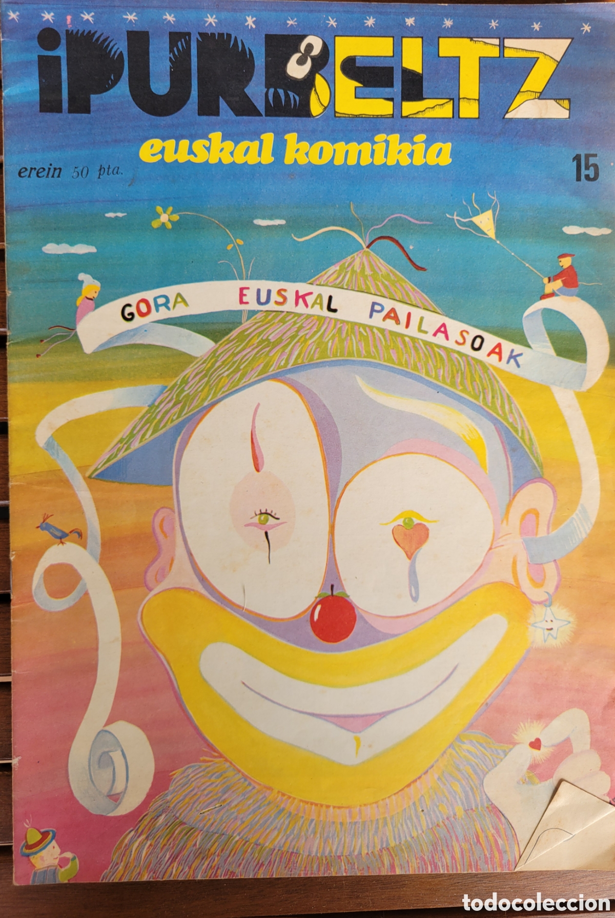 Coleccionismo de Revistas y Peri&oacute;dicos: Comic Ipurbeltz Euskal komikia n&deg;15