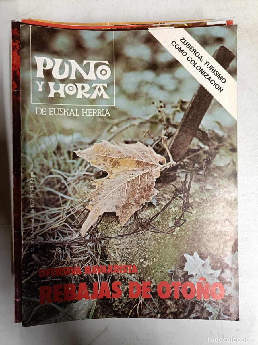 Collezionismo di Riviste e Giornali: Punto y hora revista a&ntilde;os 80